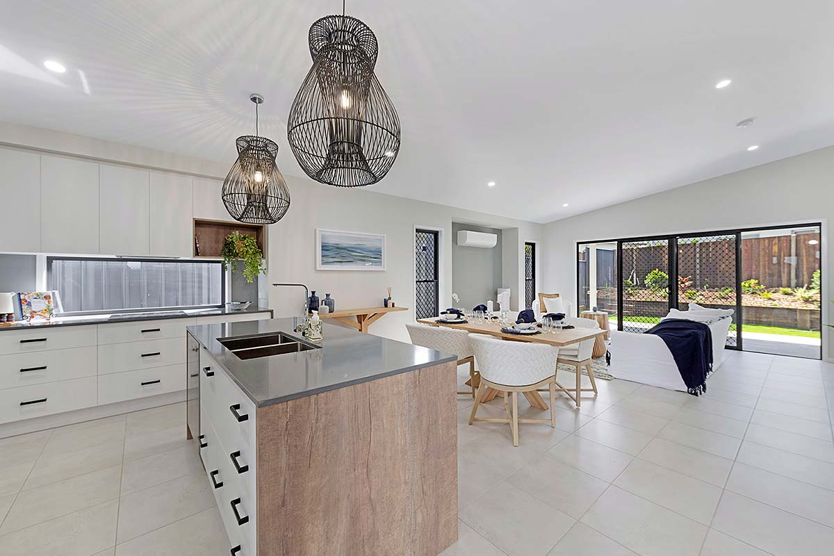 The light colouring makes a large open feeling space