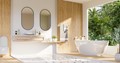 Light and airy timber bathroom upgrade idea to add value to home