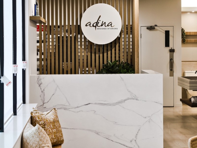 Adina Designed Interiors Designrooms with logo