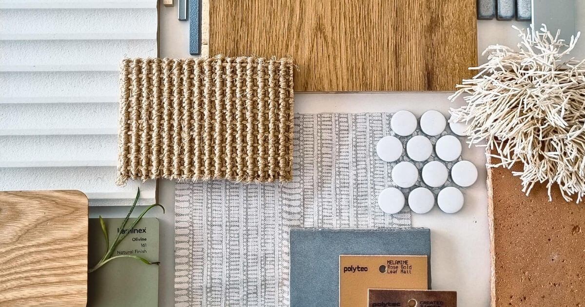 Beach inspired mood board