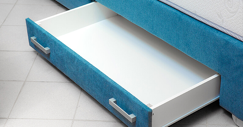 Bed drawer under the bed for bedroom storage ideas