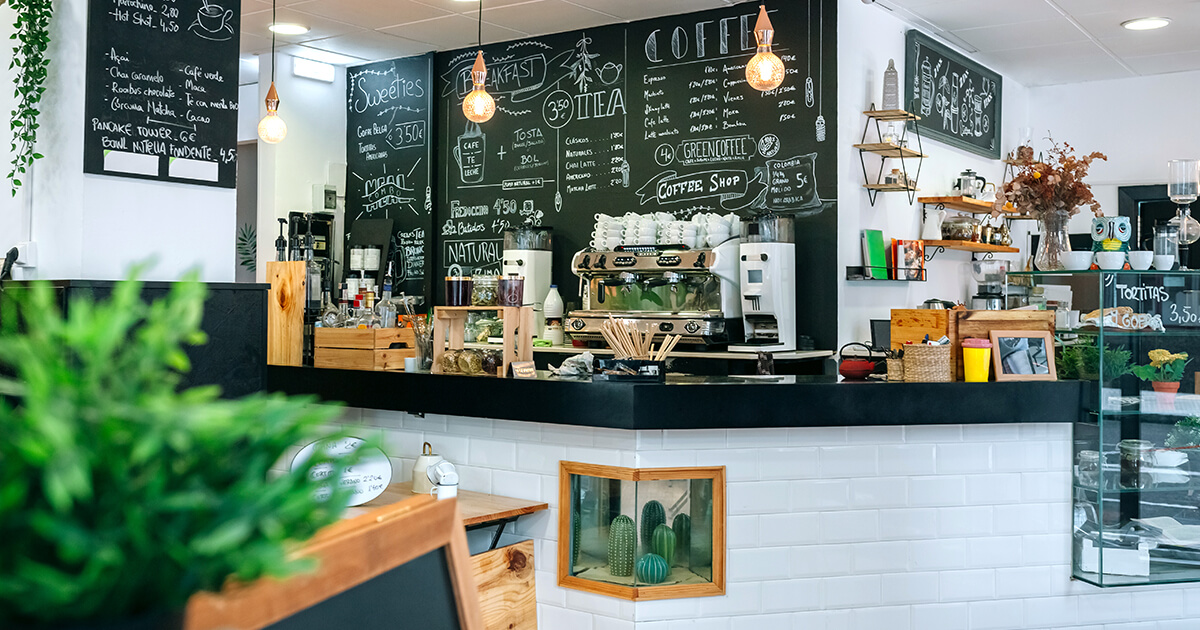 Cafe board and menu ideas