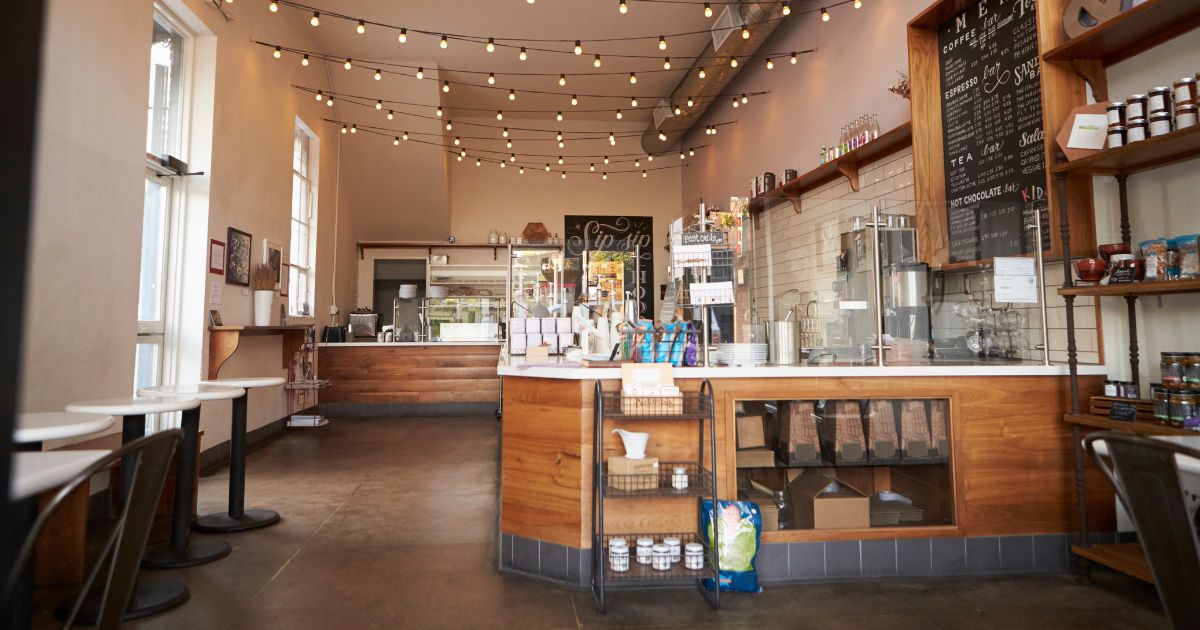 Cafe counter